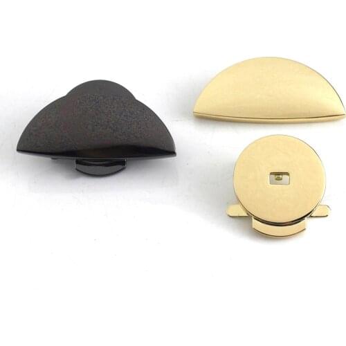 1pcs Zinc Alloy Switch Lock Fashion Durable Metal Lock Closure Parts for DIY Handbag Shoulder Bag Purse Hardware Accessories