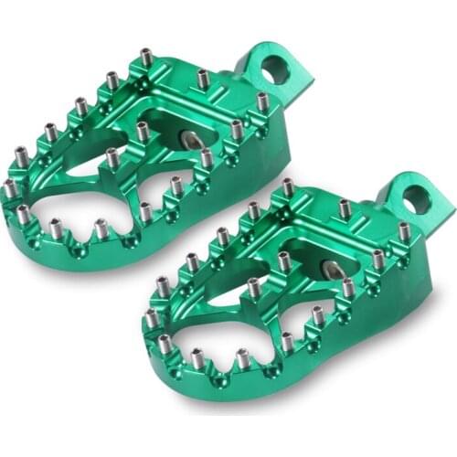 10mm Motorcycle Aluminum Footrest Pedals Footstool Foot Pegs For Harley Touring Sportster Softail Dyna Breakout Fatboy Custom
