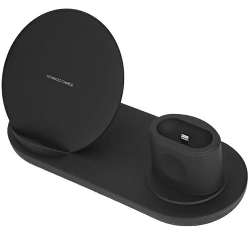 3 in 1 QI Car Wireless Fast Charging Charger Cup SmartPhone Stand support 10W/7.5W/5W wireless charging