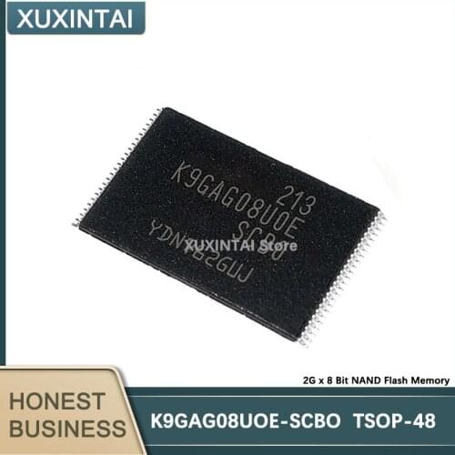 5Pcs/Lot K9GAG08UOE-SCBO K9GAG08 K9GAG08UOE 2G x 8 Bit NAND Flash Memory