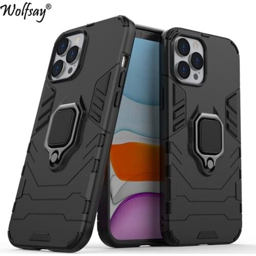 For iPhone 12 Pro Max Case Bumper Armor Magnetic Suction Stand Full Cover For iPhone 12 Pro Max Case Cover For iPhone 12 Pro Max