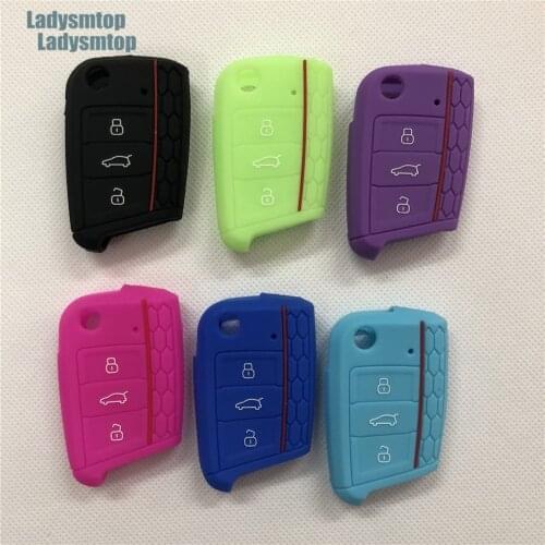 Car Key Cover Holder Case For Skoda Octavia Superb Yeti Roomster Fabia Rapid KODIAQ/For Seat Leon Toledo Altea Ibiza Ateca