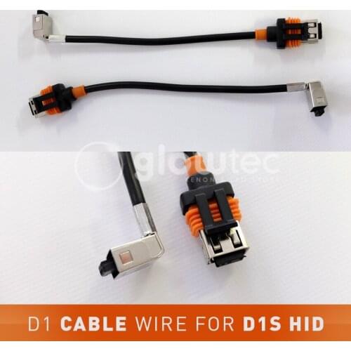 D1 cable wire harness for D1S D1R D1C HID headlight bulb D1S power cords cables for D1 HID ballast GLOWTEC