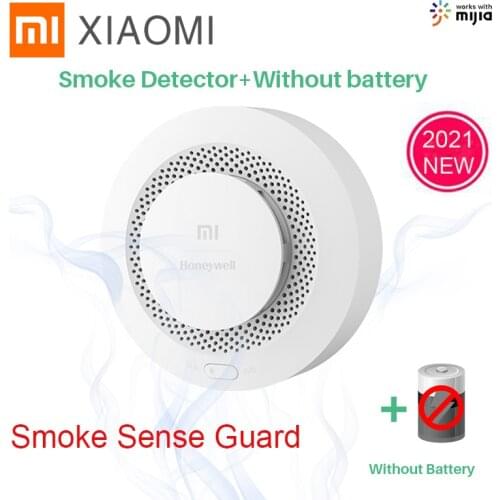 Xiaomi Mijia Honeywell Fire Alarm Smoke Sensor Gas Detector Work With Multifunction Gateway 2 Smart Home Security APP Control