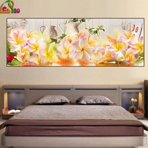 DIY Diamond Painting Lily flower diamond Embroidery 5d rhinestone mosaic Diamond needlework cross stitch room decor puzzle large