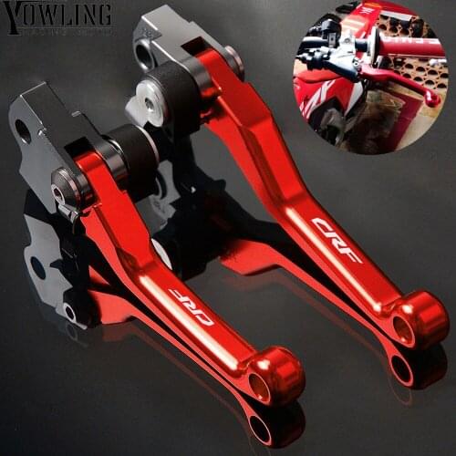 For HONDA CRF450RX CRF150F CRF230F CRF250L/M CRF450X CRF250X CRF450R CRF250R CRF125F CNC Pivot Foldable Clutch Brake Lever