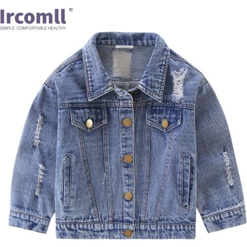 Ircomll Denim Jackets For Girls