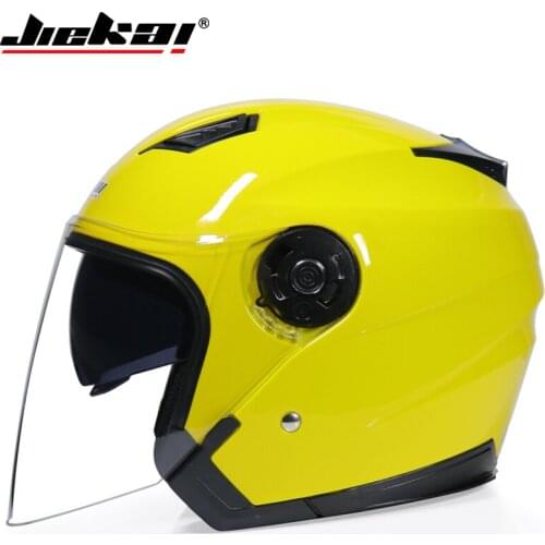 Motorcycle Open Face Helmet Capacete Para Motocicleta Cascos Para Moto Racing Motorcycle Vintage Helmets with Dual Lens JK-516