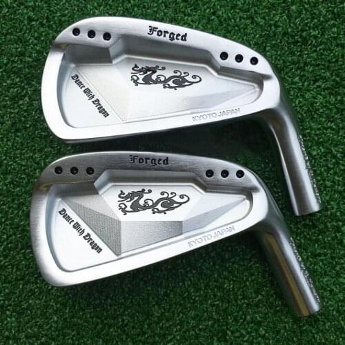 New mens dance with drangon Golf head high quality irons clubs head 3-9p 8 PCS Golf club head Free shipping