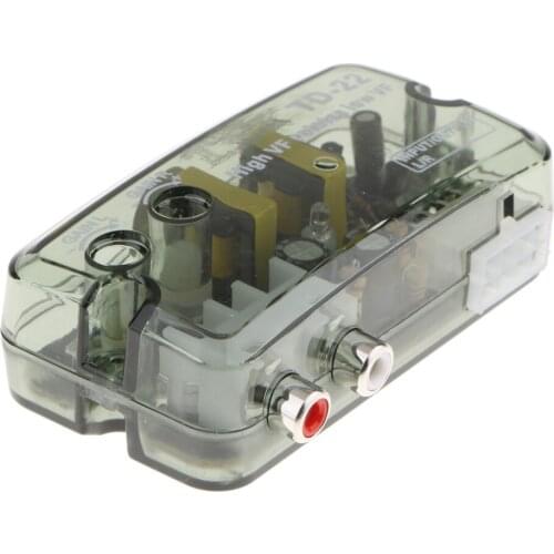 New Auto Audio REM Subwoofer with High to Low Level Converter