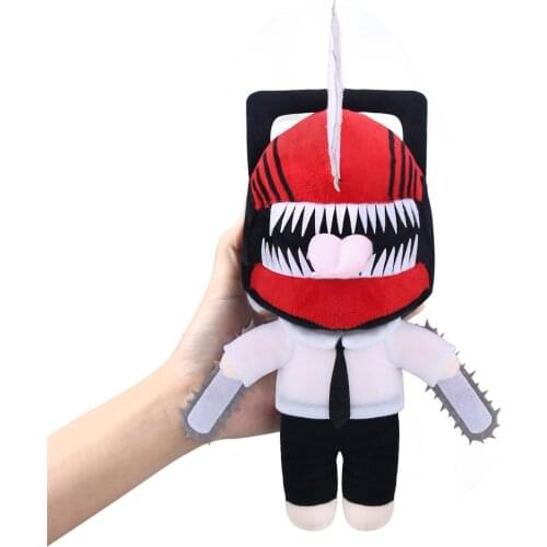 Denji Chainsaw Form Plush Toy Dolls Anime Chainsaw Man Denji Pochita Plushies Cosplay Props Soft Size 25cm Presale