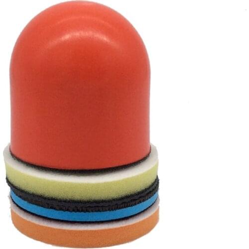 Car Clean Brush Auto Detailing Wax Pad Applicator Paint Care Magic Clay Bar 3 Plus 1 MARFLO Car Cleaning Tools