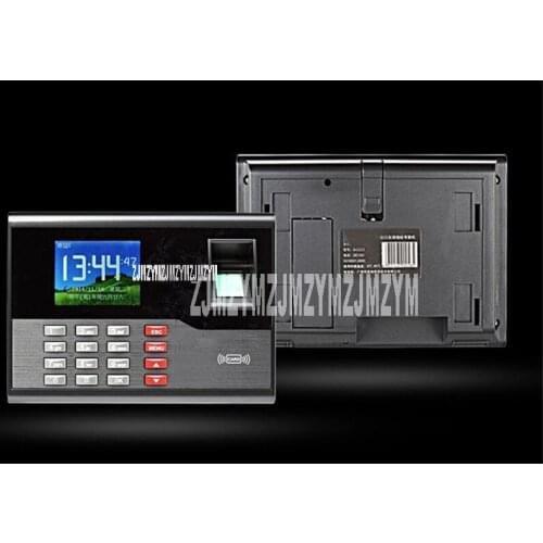 New Arrival 12V AC120 fingerprint attendance machine fingerprint, password, ID card Authentication 100,000 Record capacity Hot