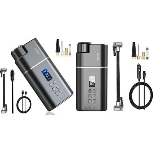 YANTU 150 PSI Tire Inflator, Portable Electric Air Compressor for Cars,120W Tire Pump with Digital Display,Auto Shut Off