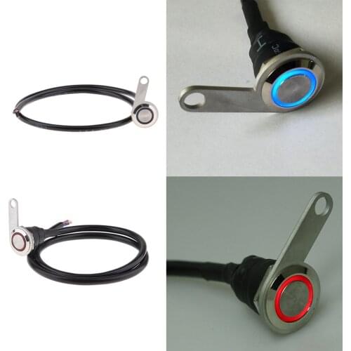 2 Pcs 12V ATV Motorbike LED Handlebar Headlight Foglight Switch Waterproof