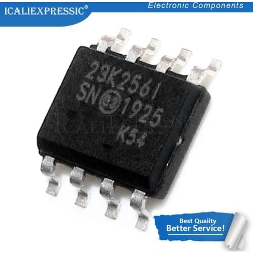 2PCS 23K256-E/SN 23K256-I/SN SOP-8 23K256 SOP 23K256I SOP8