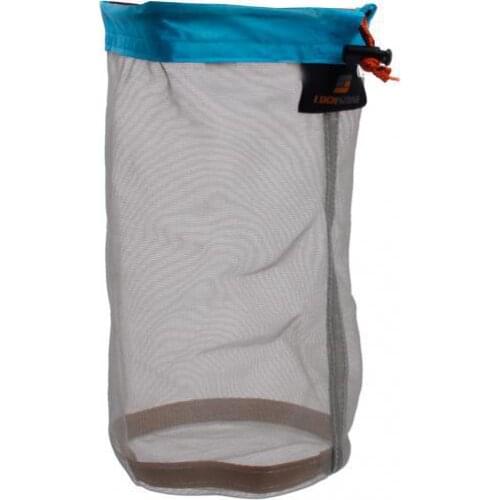 2pcs Ultralight Nylon Mesh Stuff Sack Drawstring Bags Storage Bag for Outdoor Travel Camping Hiking Swimming Kayak Sports