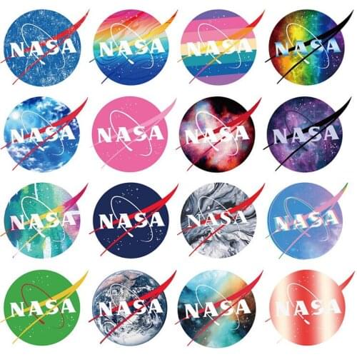 60pcs / Bag Hot Sale New Personalized Aerospace Universe Graffiti Waterproof Car Stickers Luggage Stickers Decoration