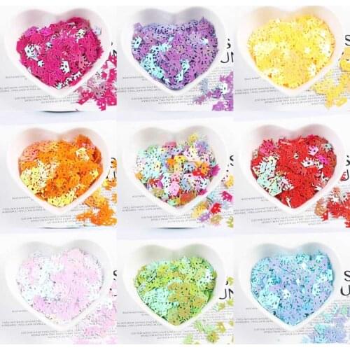 7*11mm Crown Sequin Childrens Manual DIY Sequins Jewelry Accessories Crystal Mud Epoxy Filled Sequins