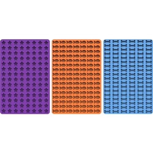 Non-stick Fish Shapes Baking Mat Silicone Baking Mats Sheet Bakeware Mold Dog Pet Treats Pan Baking Biscuit Cookies Puddy Mold