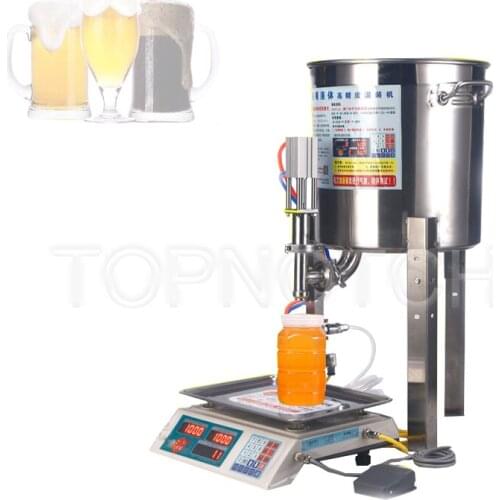 Automatic Weighing Stainless Steel Viscous Liquid Filling Machine Honey Quantitative Filling Machine