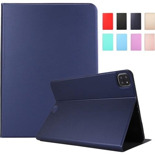 Coque For iPad Pro 2021 Case 11 12.9 inch PU Leather Flip Cover For Funda iPad Pro 11 12 9 Case 2021 2020 Stand Tablet Case