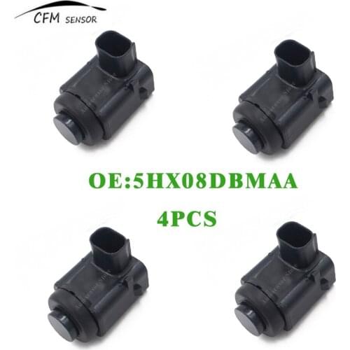 4pcs New 5HX08DBMAA Parking Distance Control Sensors PDC For Jeep Commander 4X2 4X4 2006 Dodge Magnum 0263003471