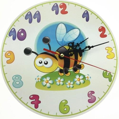 Children Montessori Wooden Clock Toys Hour Minute Second Cognition Colorful Clocks Toys For Kids Early Preschool Teaching Aids