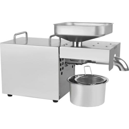 Household Oil Press Machine Intelligent Stainless Steel Peanut Edible Oil Presser Kitchen AppliancesOil Processing Equipment