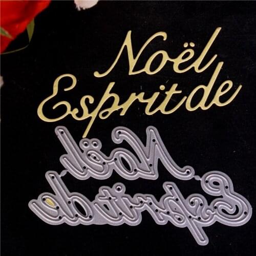 French word Metal Cutting Dies for Diy Scrapbooking Die Cut New Cuts for Paper Card Making Craft Embossing I love youtampons