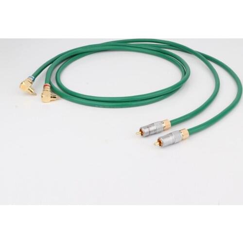 Hifi audio MCINTOSH 2328 4N Copper RCA Interconnect audio cable wire with gold plated plugs RCA male to male extension cord