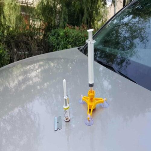Automobile windshield glass repair fluid glass scratch repair tools