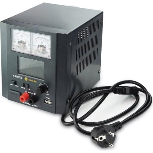 3A regulated power supply DC adjustable power supply SUNSHINE 1503TD current voltage test activation maintenance