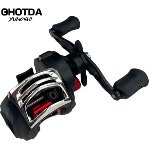 Baitcasting Reel High Speed 7.2:1 Gear Ratio 18+1BB Fresh Saltwater Ultralight Fishing Reel