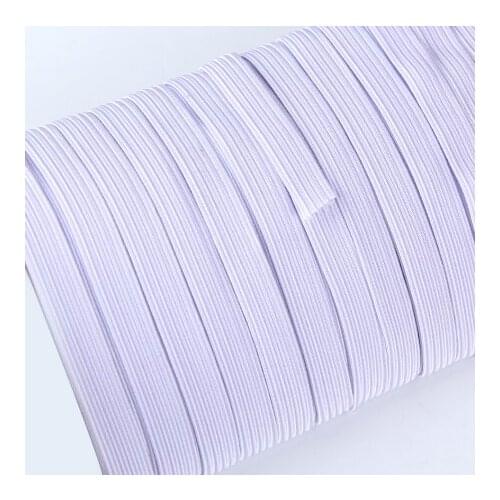 DIY 5 Yards 3mm 6mm Elastic Rope Accessory Seams Elastic Bands White And Black Rubber Band Rope Sewing Accessories For Clothes