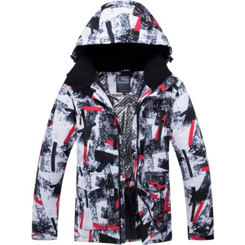 Ski Suit men Outdoor Ski Jackets windproof super warm snowboard snow jacket large size clothes Female high quality Warm Jacket