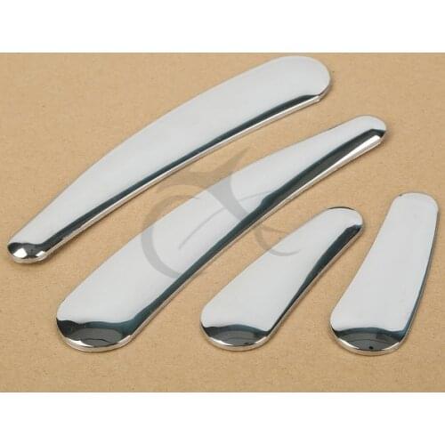Chrome Frame Inserts Set For Harley Davidson Softails 08-17 09 10 11 12 13 14 Softail Models 08-17 TC