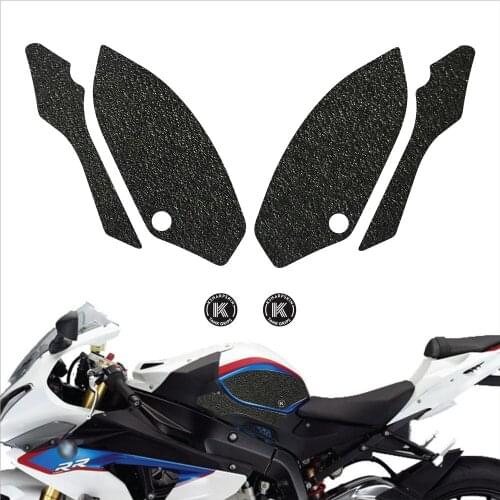 Motorcycle Tank Pad Protector Sticker Decal Knee Grip Traction Side Non-slip stickers For BMW 09-14 S1000RR 13-15 HP4