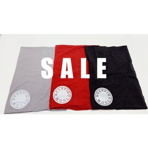 SCARFIGO 2021 Fall Unisex 100% Merino Wool Neck Gaiter& Bandana Women Men Merino Wool Ski Neck warm scarf Gaiter baselayer