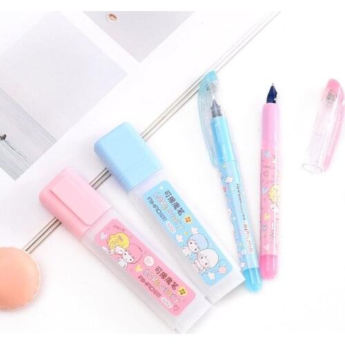 1pcs Love Story Changer Liquid Fountain Pen Fountain Brush Student Kit 2879