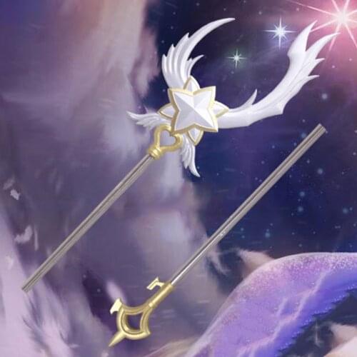 Hot Game LOL Star Soraka Cosplay Prop Prop Model for Anime Lovers Cosplay Props Toys Decorative Weapon Toys