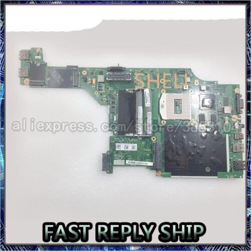 SHELI 00HM981 NM-A131 Main Board For Lenovo thinkpad T440p Laptop motherboard HM87 DDR3L GT730M Video Card 100% tested