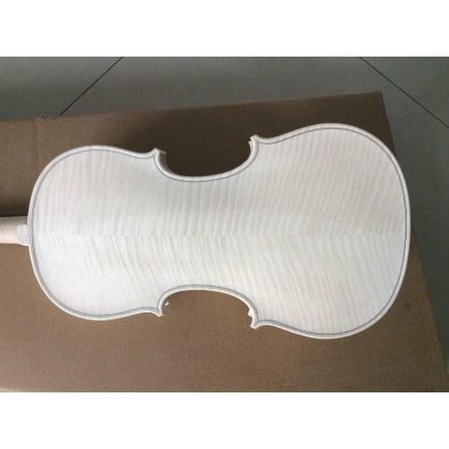 Violin 4/4 in white Guarneri model 1742@6 ,full hand made violin , violin body neck and fingerboard