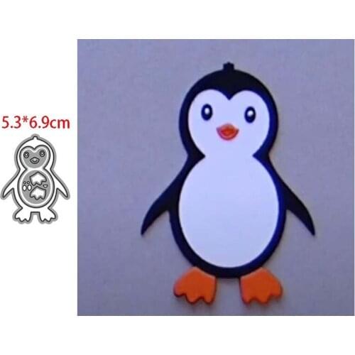 Old Sirius Penguins in the Arctic Metal cutting dies cut die mold card Scrapbook paper craft knife mould blade punch stencils
