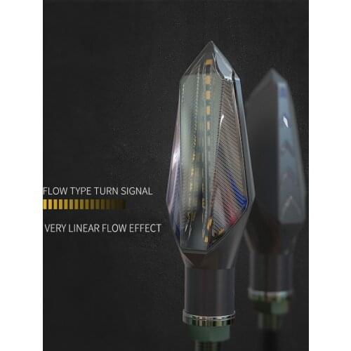 Clignotant Moto LED Turn Signal Motorcycle Flowing Water Flashing Lights For ktm duke 125 kawasaki ninja 250r ducati monster 796
