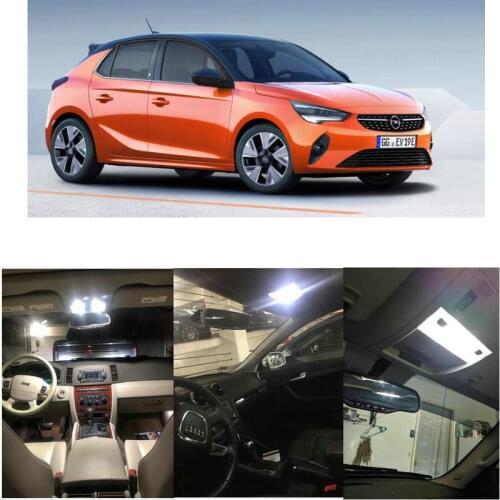 LED interior lighting complete set For Opel Corsa C Corsa D 3-Door Corsa D 5-Door Corsa E