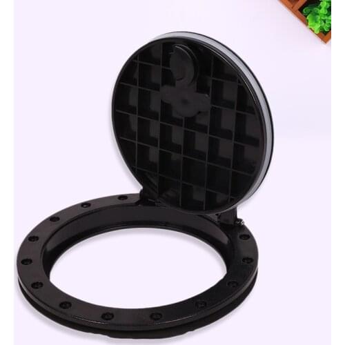 10" ABS Hatch Cover Deck Plate Waterproof With Red Bag for Marine Boating Kayak Accessories Outdoor Sports Water Sports Tools