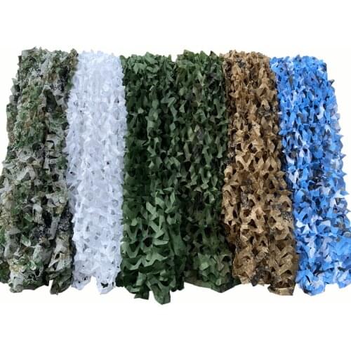 4mx2m /5mx2m/7mx2m Hunting Military Camouflage Nets Woodland Army training Camo netting Car Cover Tent Shade Camping Sun Shelter