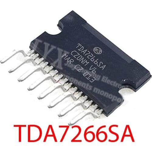 2pcs/lot TDA7266SA ZIP15 TDA7266 ZIP-15 In Stock