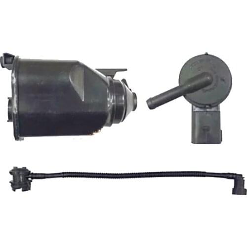 3Pcs Activated Carbon Filter +Purge Valve + BREATHER PIPE FOR 1998-04 AUDI A3 VW GOLF MK4 SEAT CUPRA